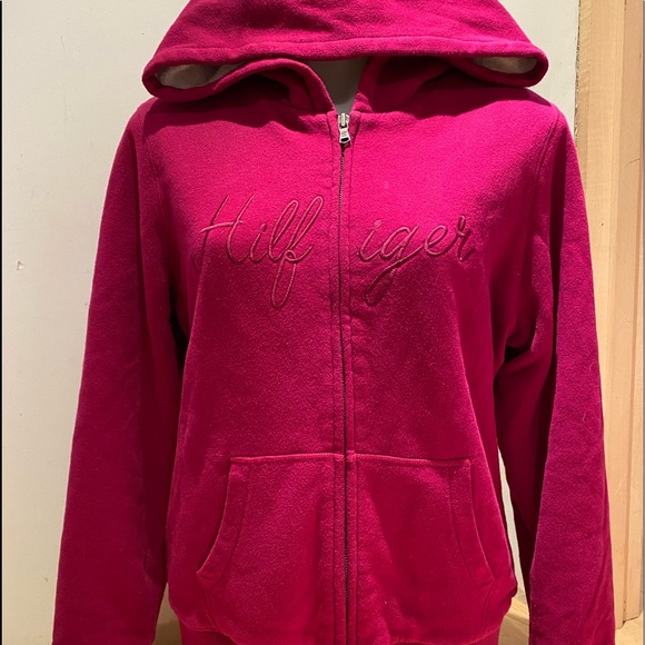 Fleece Tommy Hilfiger Sweater - Picture 1 of 3